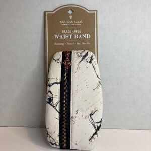 Oak Reed Waist Pouch Bag Fanny Pack Neoprene Hands Free 7.5 x 4.25 inches